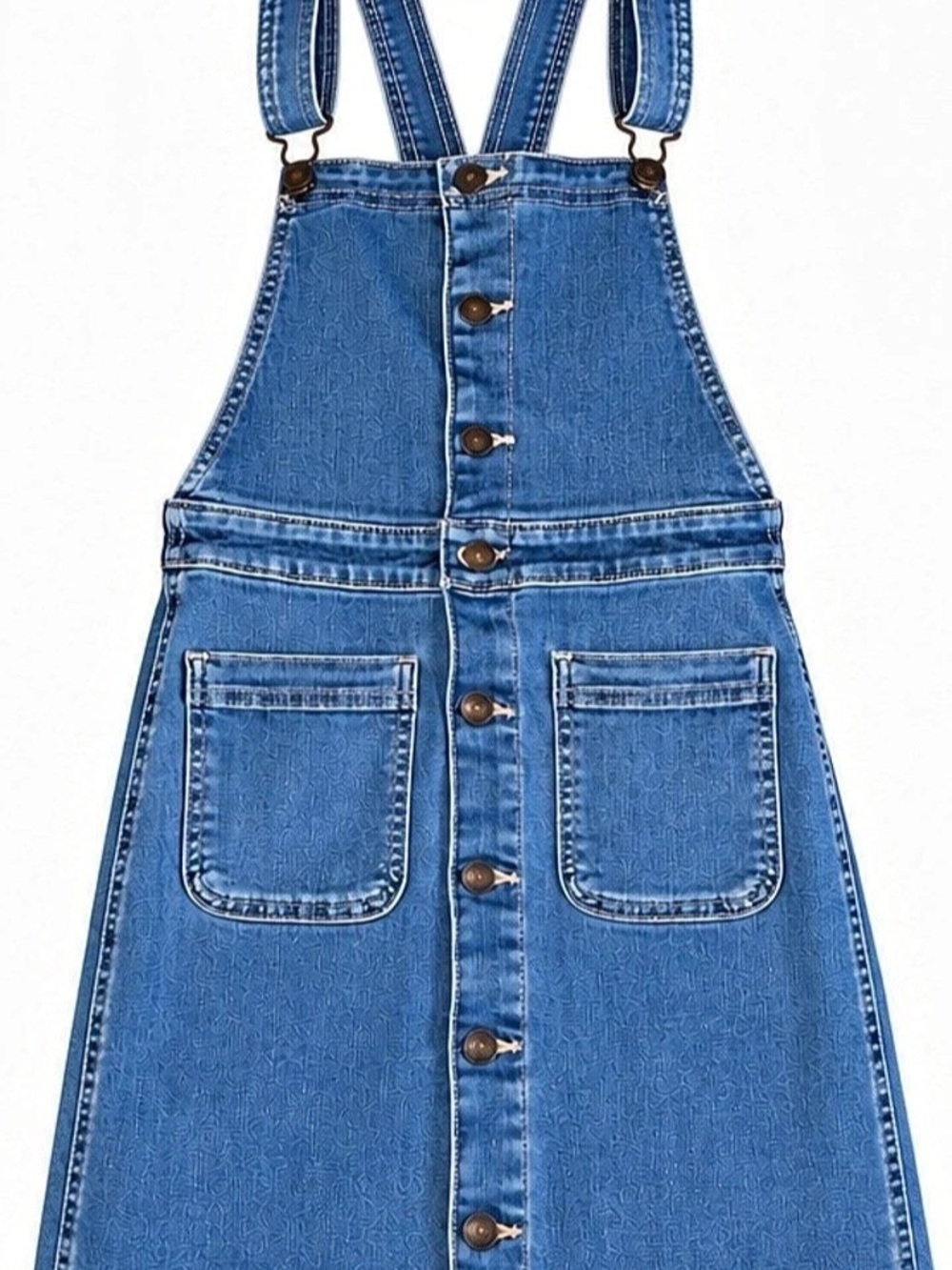 American Eagle Denim Overall Mini Dress Size XS